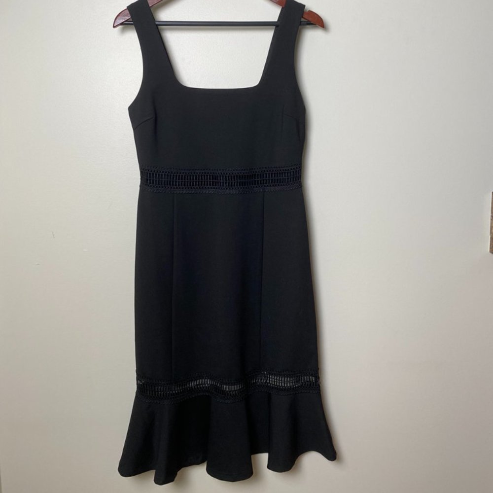 Lulu's black fitted dress size M